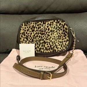 Kate Spade Animal Print Crossbody Bag